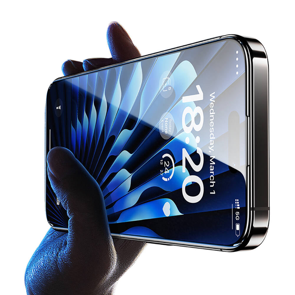 iPhone 15 Pro Max Benks Glass Warrior HD Cam Ekran Koruyucu + Kolay Uygulama Aparatlı