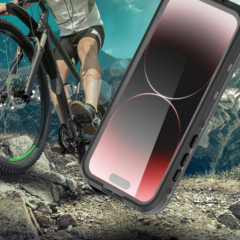 iPhone 15 Pro Max Kılıf 1-1 Su Geçirmez Kılıf