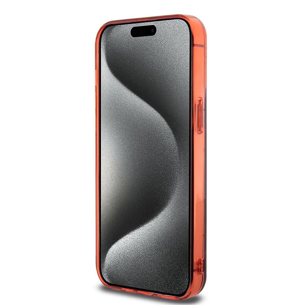 iPhone 15 Pro Max Kılıf AMG Orijinal Lisanslı Çift Katmanlı Dörtgen Desenli Kılıf