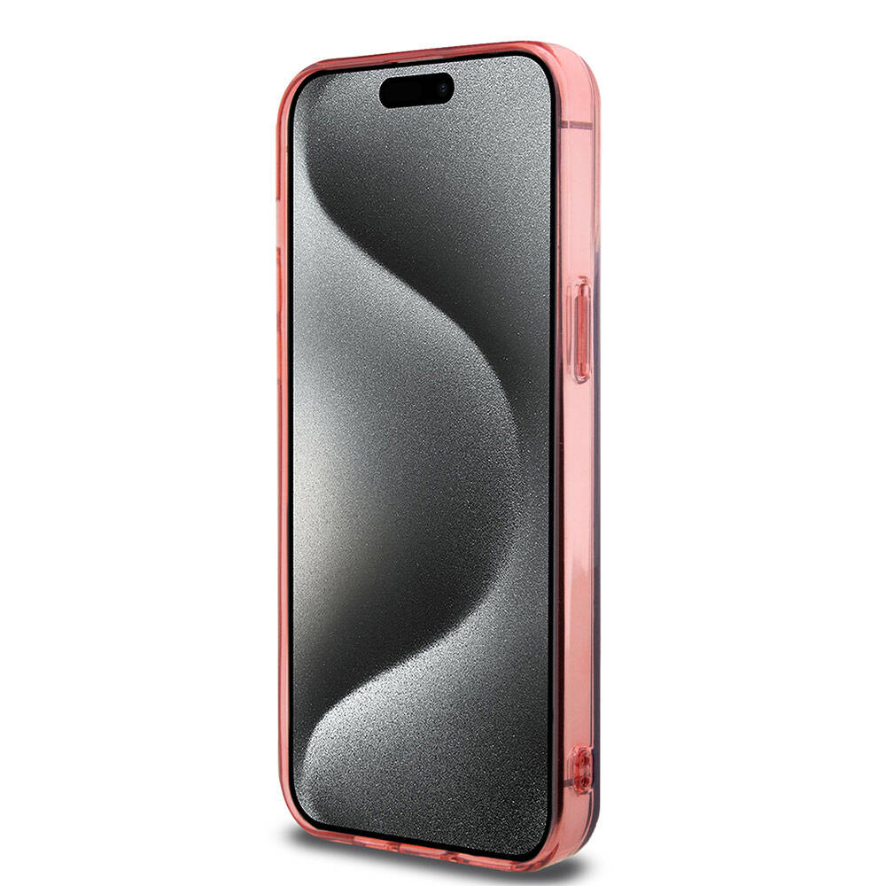 iPhone 15 Pro Max Kılıf AMG Orijinal Lisanslı Çift Katmanlı Şeffaf Büyük Logo Kılıf