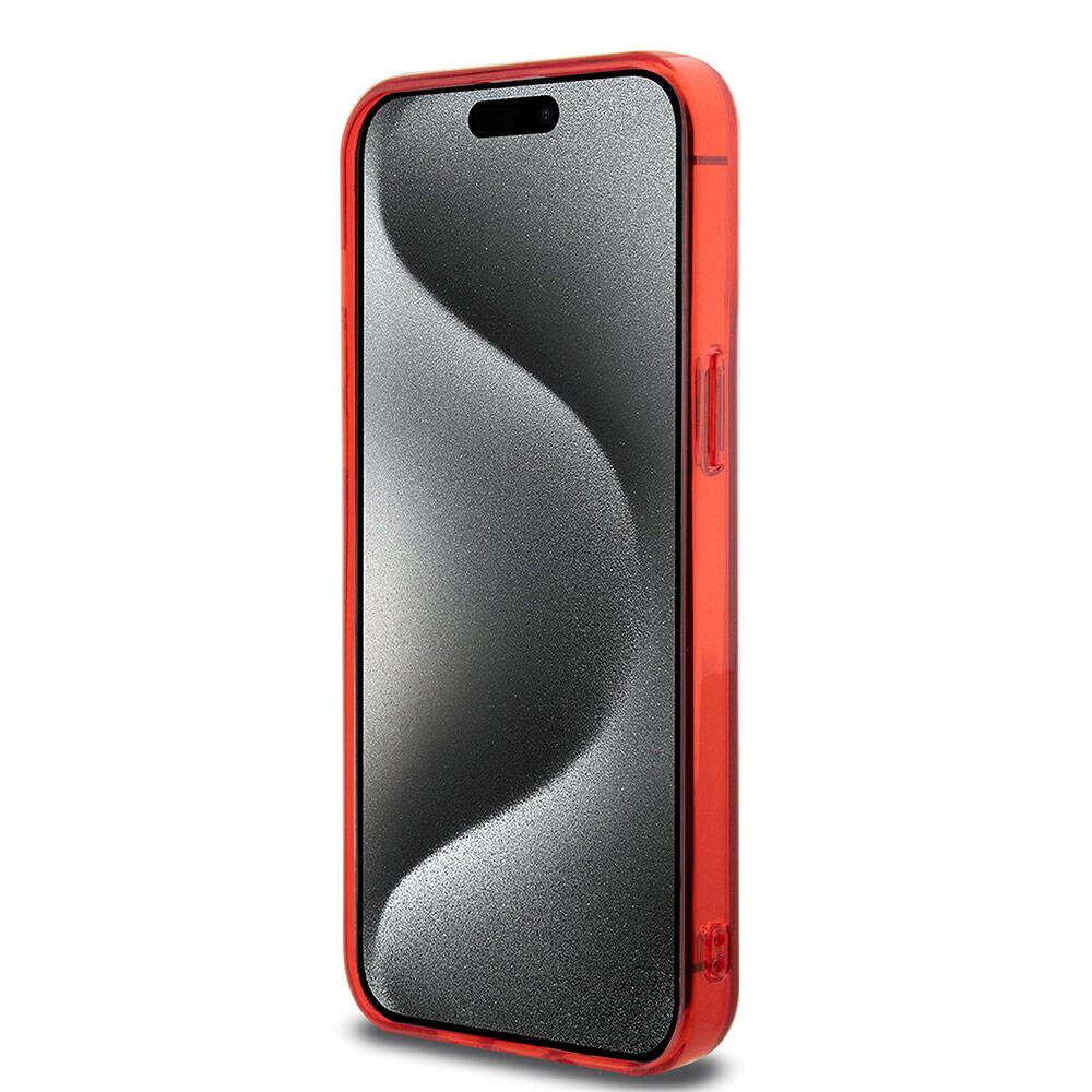 iPhone 15 Pro Max Kılıf AMG Orijinal Lisanslı M-safe Şarj Özellikli Transparan Kılıf