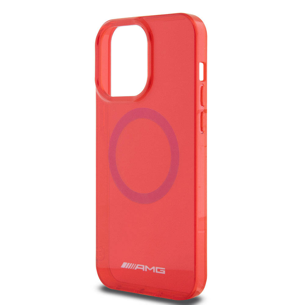 iPhone 15 Pro Max Kılıf AMG Orijinal Lisanslı M-safe Şarj Özellikli Transparan Kılıf