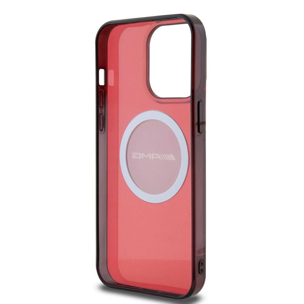iPhone 15 Pro Max Kılıf AMG Orijinal Lisanslı M-safe Şarj Özellikli Transparan Timeless Kılıf