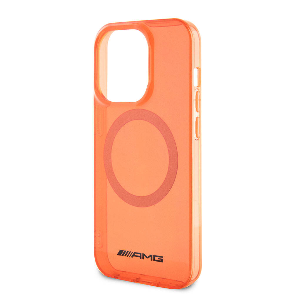 iPhone 15 Pro Max Kılıf AMG orijinal Lisanslı M-safe Şarj Özellikli Transparan Kılıf
