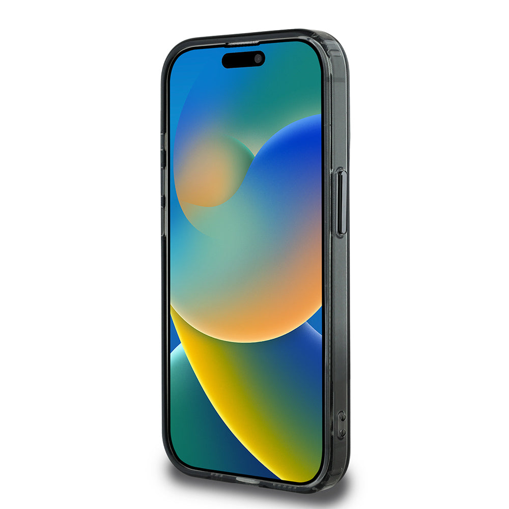 iPhone 15 Pro Max Kılıf Aston Martin Orijinal Lisanslı M-safe Şarj Özellikli IML Baskı Logolu Metal Düğmeli Kılıf