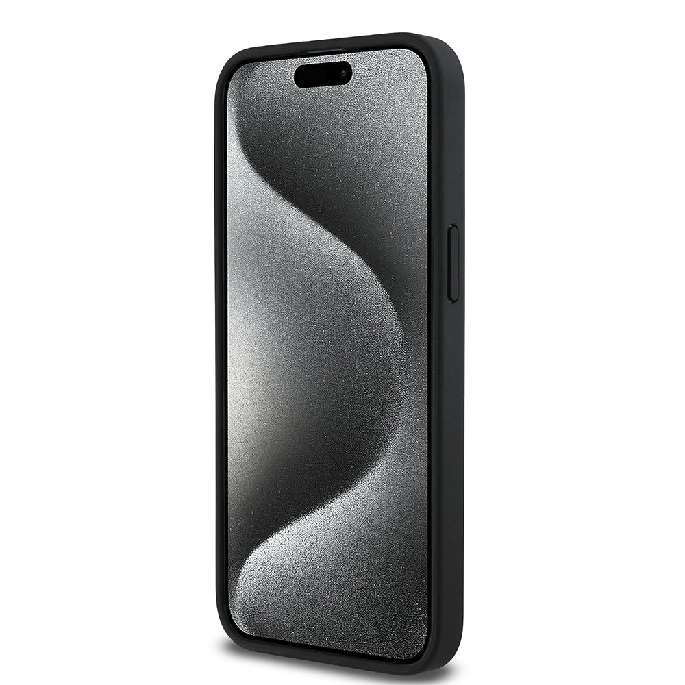 iPhone 15 Pro Max Kılıf Aston Martin Orijinal Lisanslı M-safe Şarj Özellikli PU Deri Alonso 14 Baskılı Kılıf