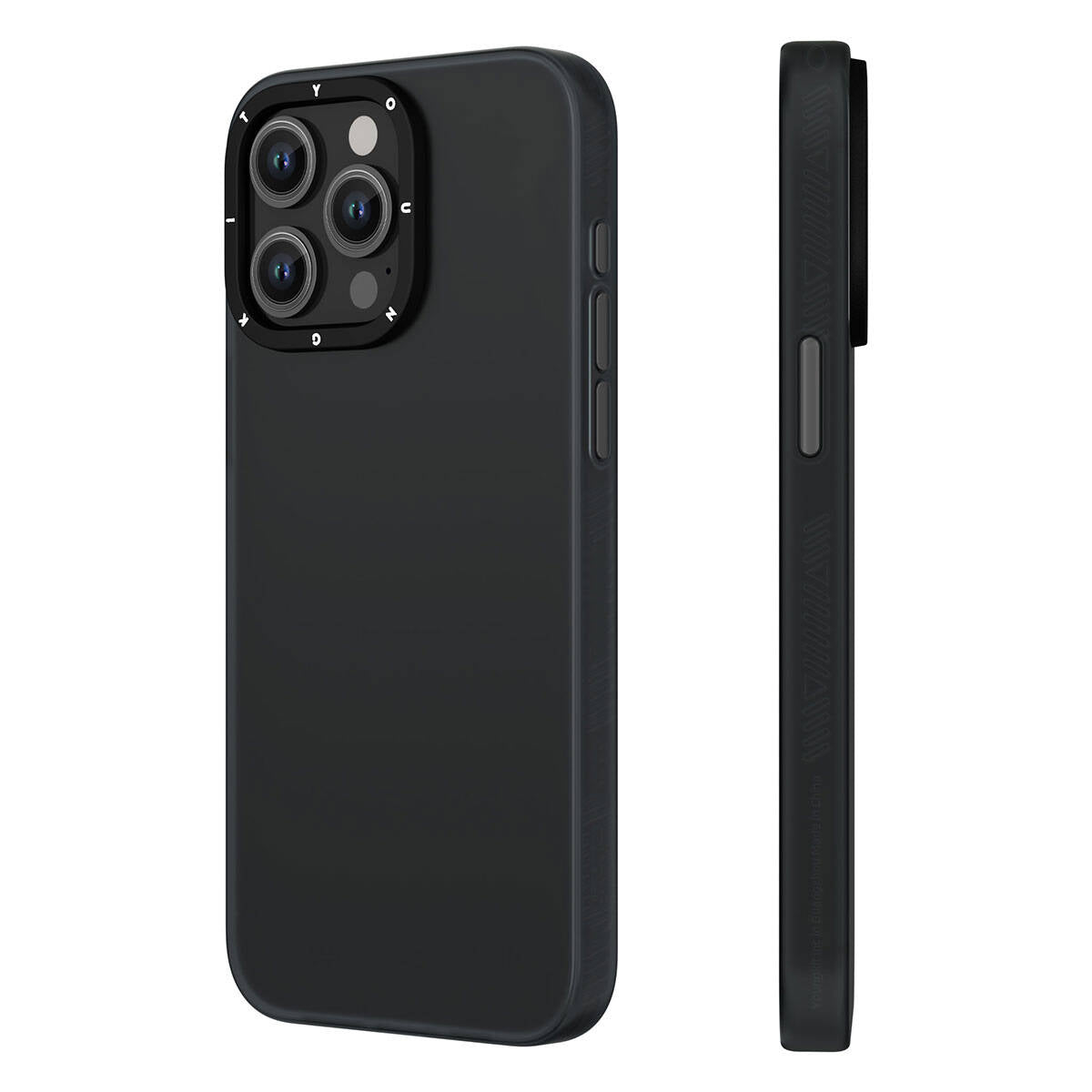 iPhone 15 Pro Max Kılıf Buzlu Mat Tasarım Youngkit Hidden Sand Serisi Kılıf