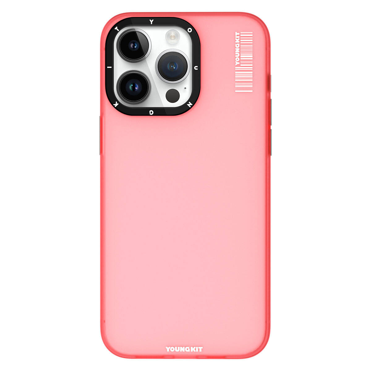 iPhone 15 Pro Max Kılıf Buzlu Mat Tasarım Youngkit Hidden Sand Serisi Kılıf