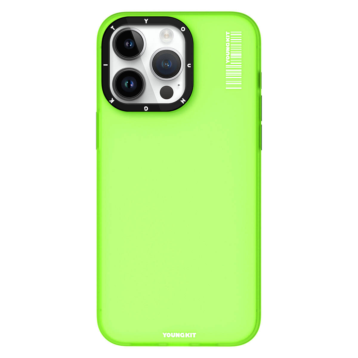 iPhone 15 Pro Max Kılıf Buzlu Mat Tasarım Youngkit Hidden Sand Serisi Kılıf