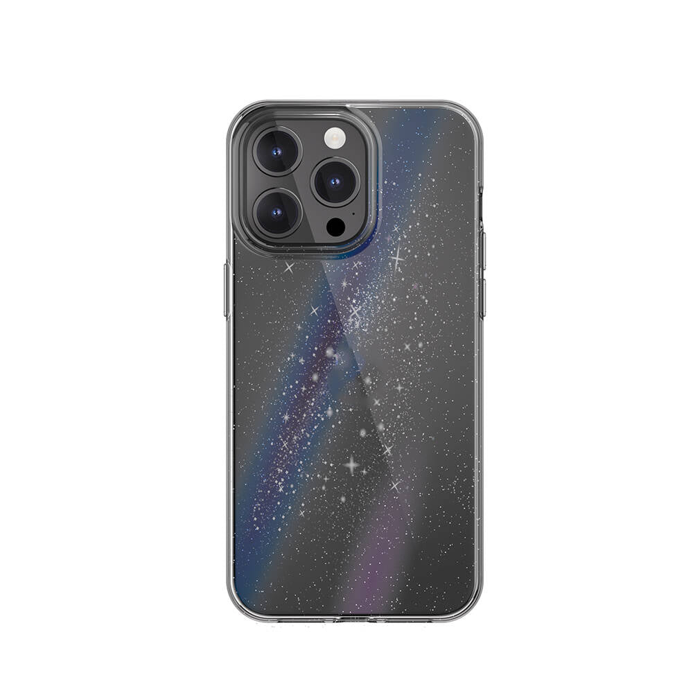 iPhone 15 Pro Max Kılıf Çift Katmanlı IMD Baskılı Bumper Lisanslı Switcheasy Cosmos Nebula Kılıf