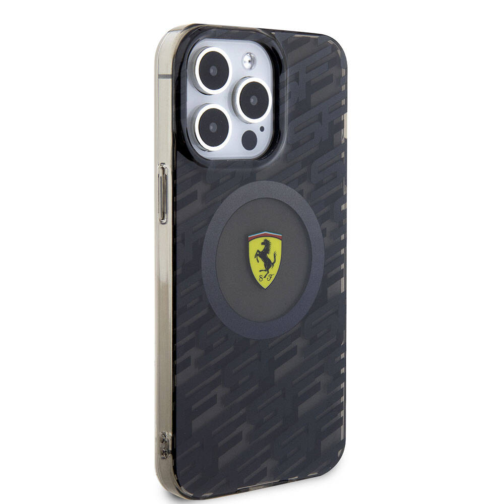 iPhone 15 Pro Max Kılıf Ferrari Orijinal Lisanslı M-safe Şarj Özellikli Multi SF Kılıf