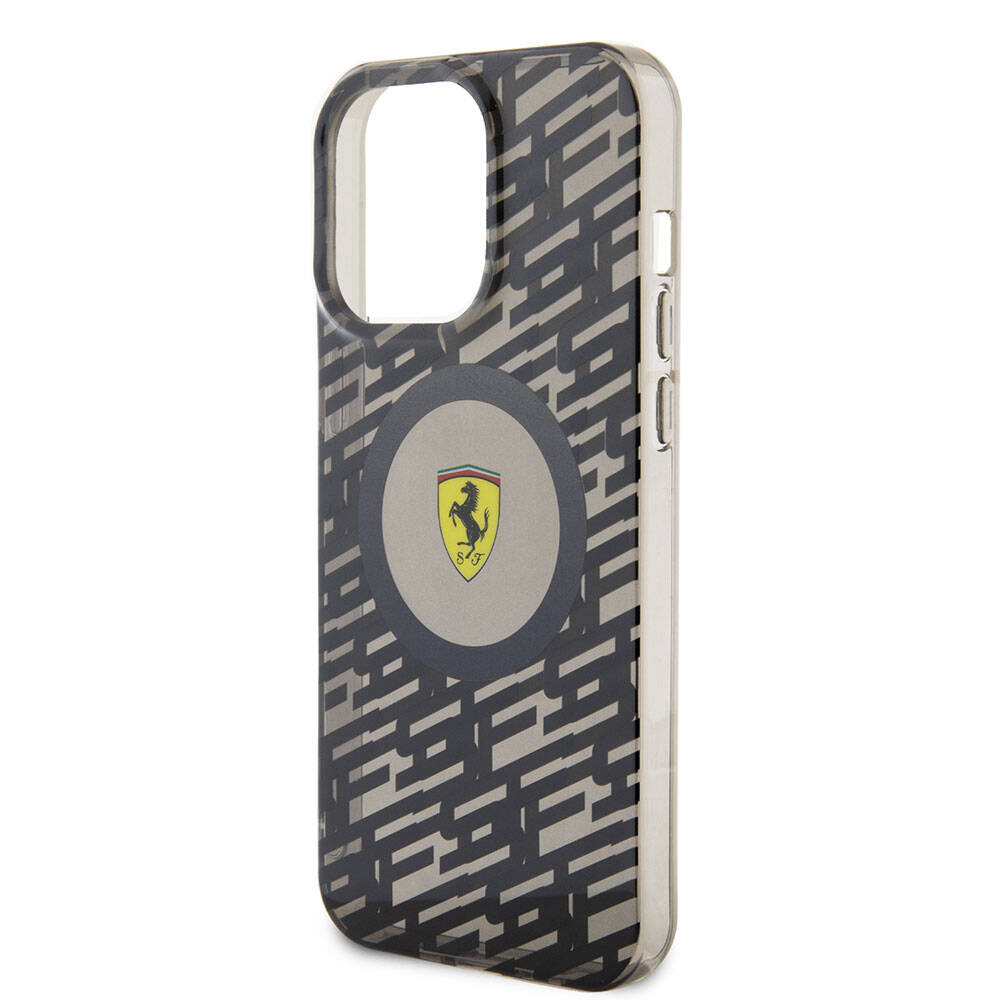 iPhone 15 Pro Max Kılıf Ferrari Orijinal Lisanslı M-safe Şarj Özellikli Multi SF Kılıf
