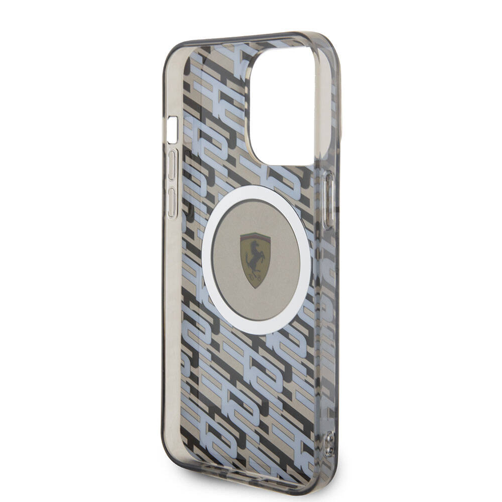 iPhone 15 Pro Max Kılıf Ferrari Orijinal Lisanslı M-safe Şarj Özellikli Multi SF Kılıf