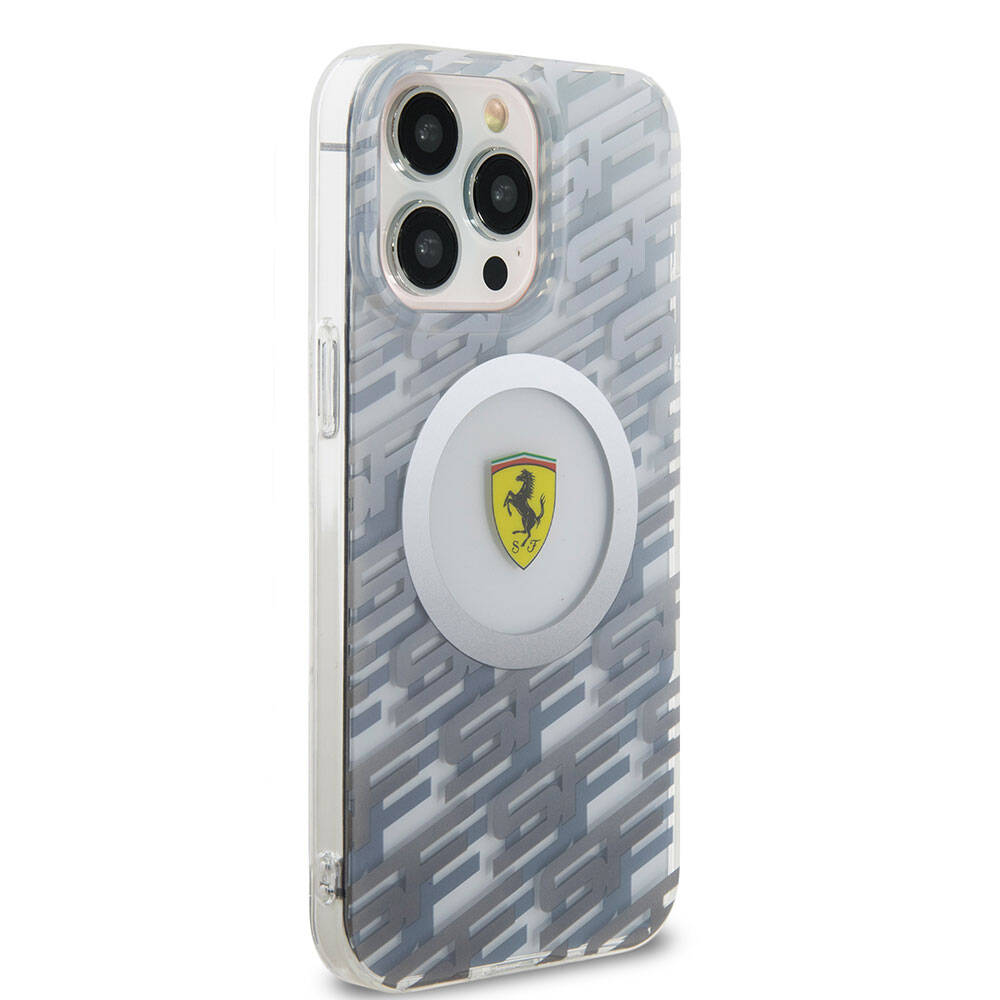 iPhone 15 Pro Max Kılıf Ferrari Orijinal Lisanslı M-safe Şarj Özellikli Multi SF Kılıf