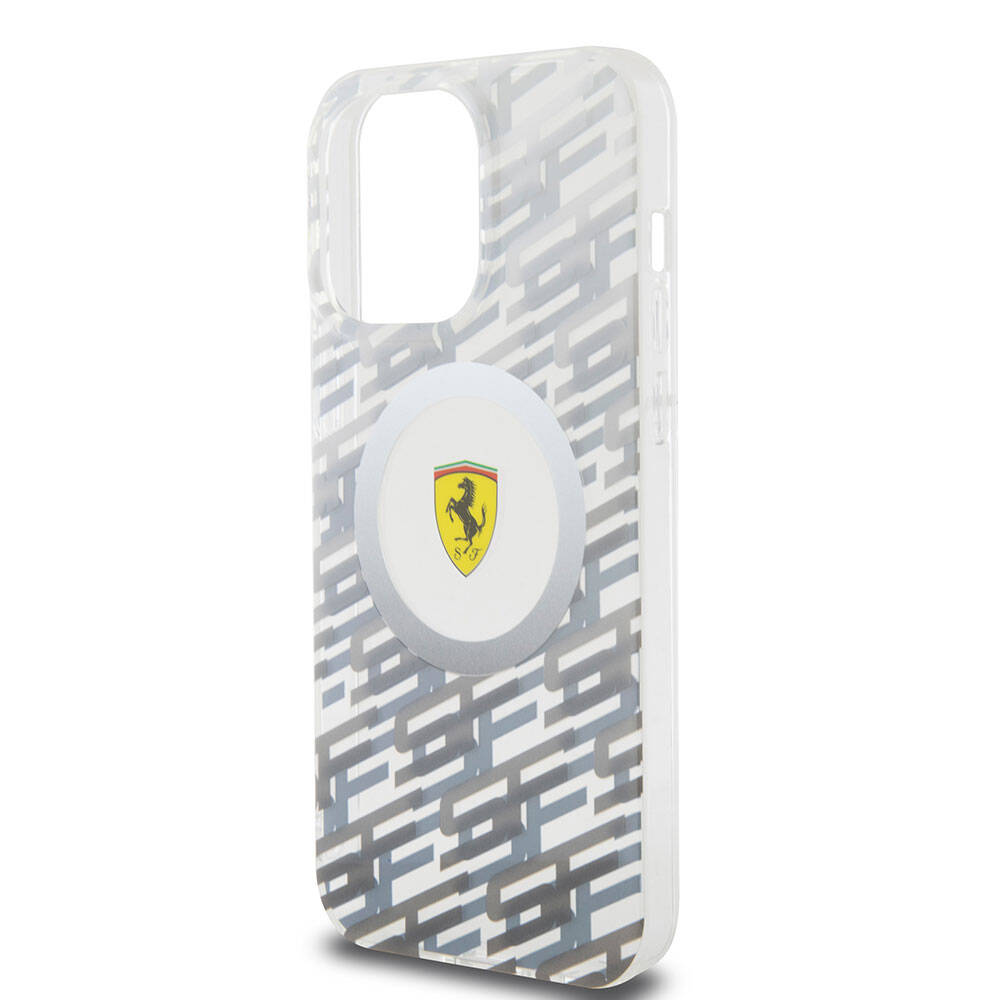 iPhone 15 Pro Max Kılıf Ferrari Orijinal Lisanslı M-safe Şarj Özellikli Multi SF Kılıf