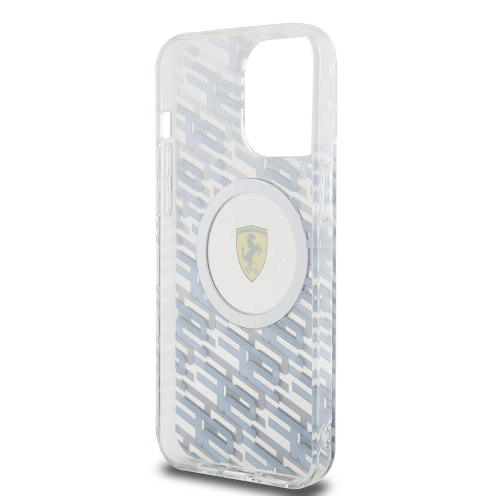 iPhone 15 Pro Max Kılıf Ferrari Orijinal Lisanslı M-safe Şarj Özellikli Multi SF Kılıf