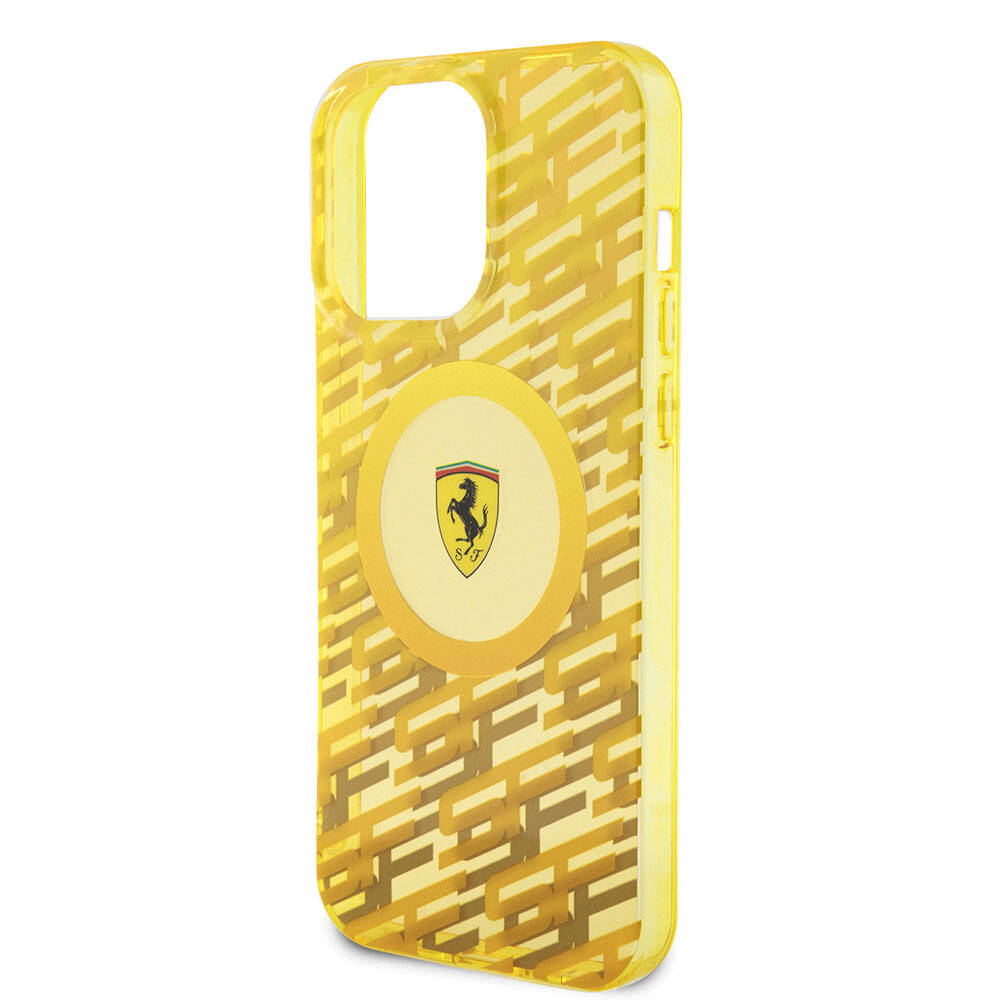 iPhone 15 Pro Max Kılıf Ferrari Orijinal Lisanslı M-safe Şarj Özellikli Multi SF Kılıf