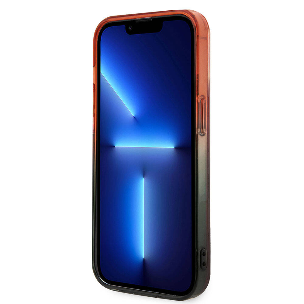 iPhone 15 Pro Max Kılıf Ferrari Orijinal Lisanslı Transparan SF Yazılı Kenarları Renk Geçişli Kılıf