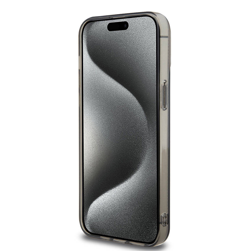 iPhone 15 Pro Max Kılıf Ferrari orijinal Lisanslı M-safe Şarj Özellikli Parçalanan Noktalar Desenli Kılıf