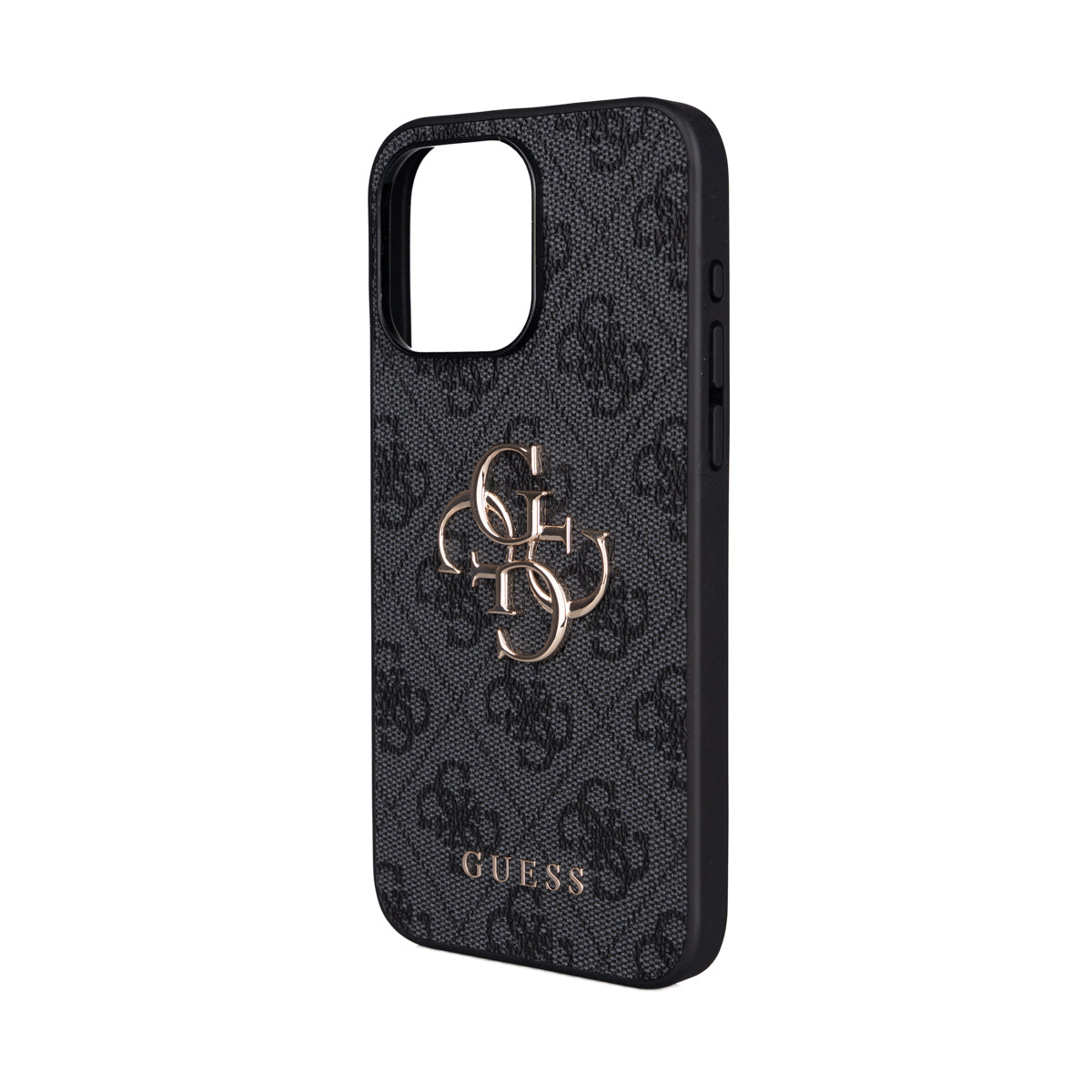 iPhone 15 Pro Max Kılıf Guess Orijinal Lisanslı PU Deri 4G Büyük Metal Logolu Çapraz Vücut Askılı Kılıf
