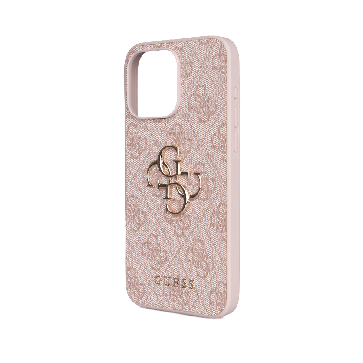 iPhone 15 Pro Max Kılıf Guess Orijinal Lisanslı PU Deri 4G Büyük Metal Logolu Çapraz Vücut Askılı Kılıf