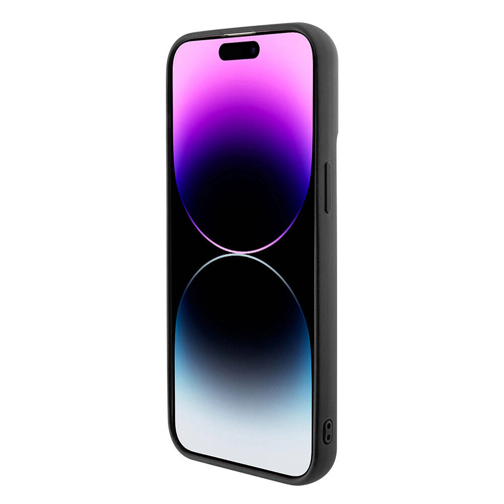 iPhone 15 Pro Max Kılıf Guess Orijinal Lisanslı Pullu Arka Yüzey Metal Yazı Logolu Sequin Script Kılıf