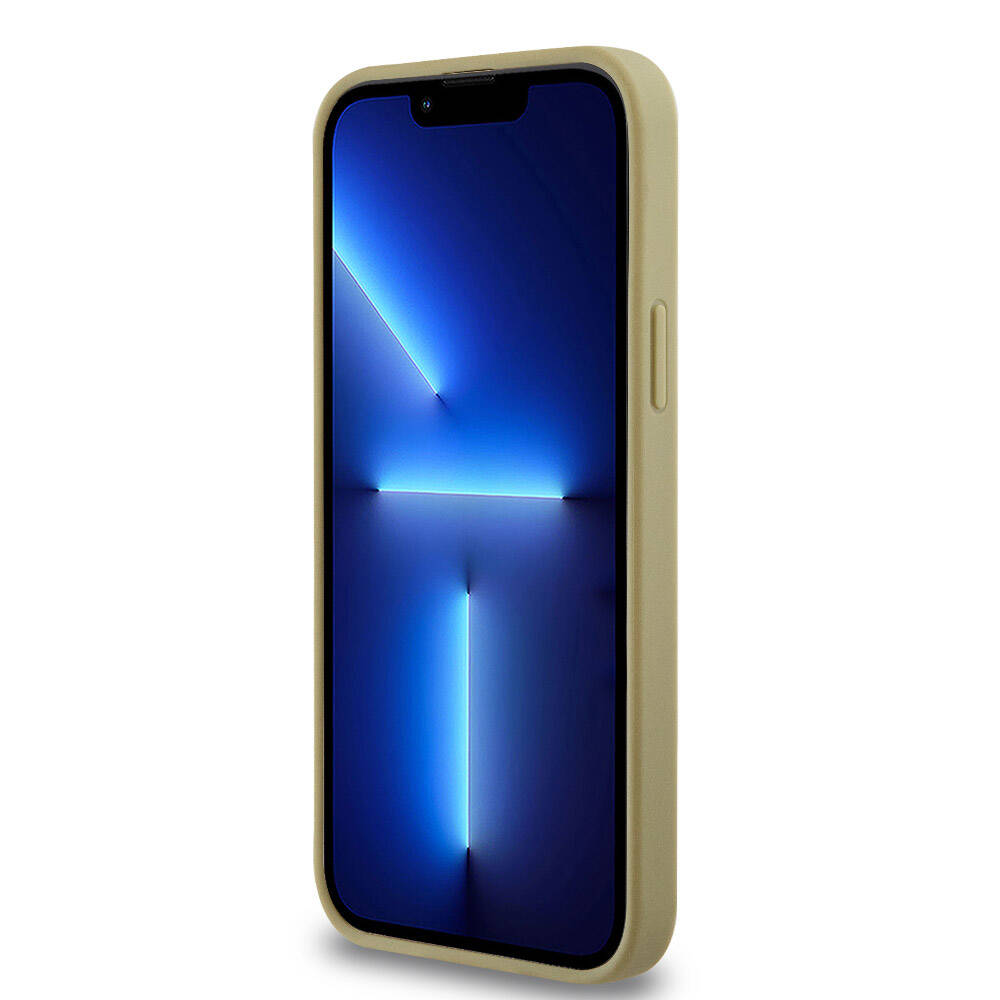 iPhone 15 Pro Max Kılıf Hello Kitty Orijinal Lisanslı M-safe Şarj Özellikli Kitty Head Deri Kılıf