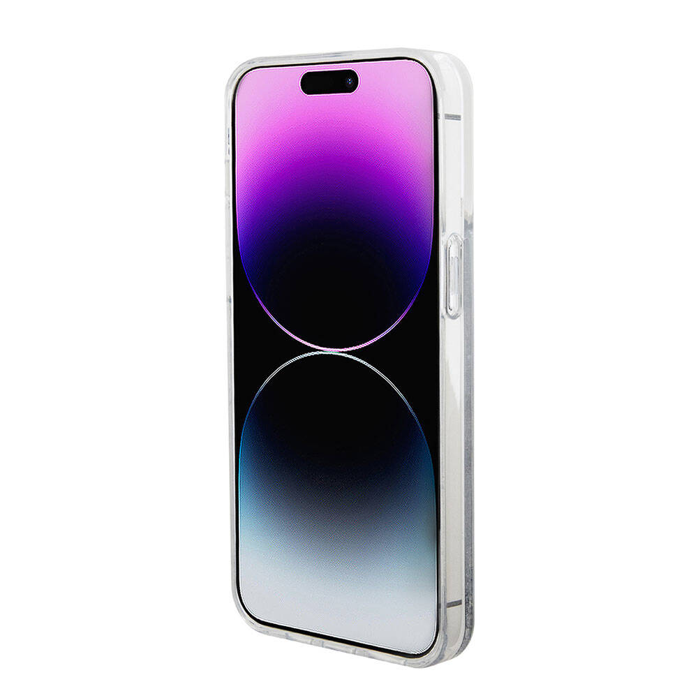 iPhone 15 Pro Max Kılıf Hello Kitty orijinal Lisanslı İkonik Sıvılı Glitter Kılıf