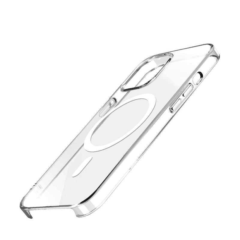 iPhone 15 Pro Max Kılıf IC Çipli Zore Wireless Şarj Özellikli Şeffaf Orjin Kılıf