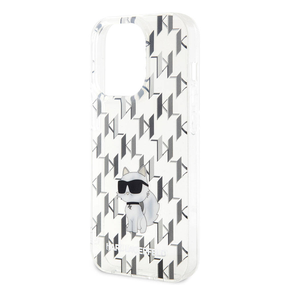 iPhone 15 Pro Max Kılıf Karl Lagerfeld IML C Monogram Orijinal Lisanslı Kılıf