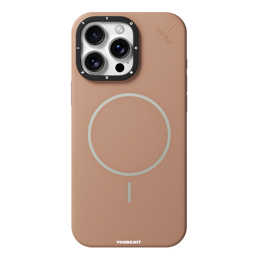 iPhone 15 Pro Max Kılıf M-safe Şarj Özellikli Youngkit Dynamag Serisi Kılıf