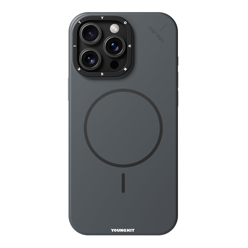 iPhone 15 Pro Max Kılıf M-safe Şarj Özellikli Youngkit Dynamag Serisi Kılıf