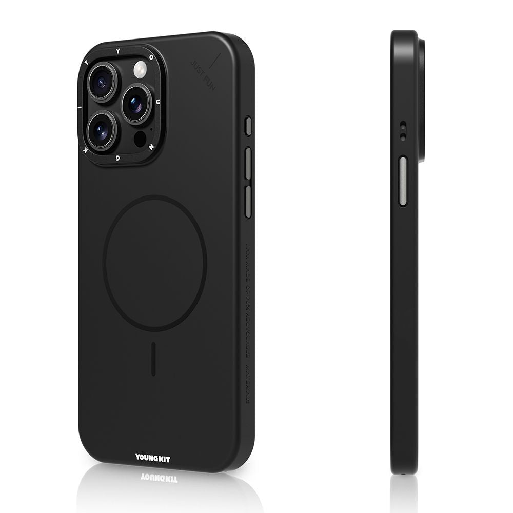 iPhone 15 Pro Max Kılıf M-safe Şarj Özellikli Youngkit Dynamag Serisi Kılıf