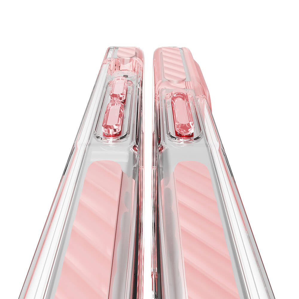 iPhone 15 Pro Max Kılıf M-safe Şarj Özellikli Airbagli Takılabilir Askı Aparatlı Zore Nana Kılıf