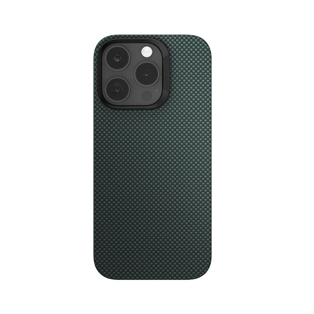 iPhone 15 Pro Max Kılıf M-safe Şarj Özellikli Benks ArmorTint Serisi ArmorAir Kevlar Karbon Kılıf