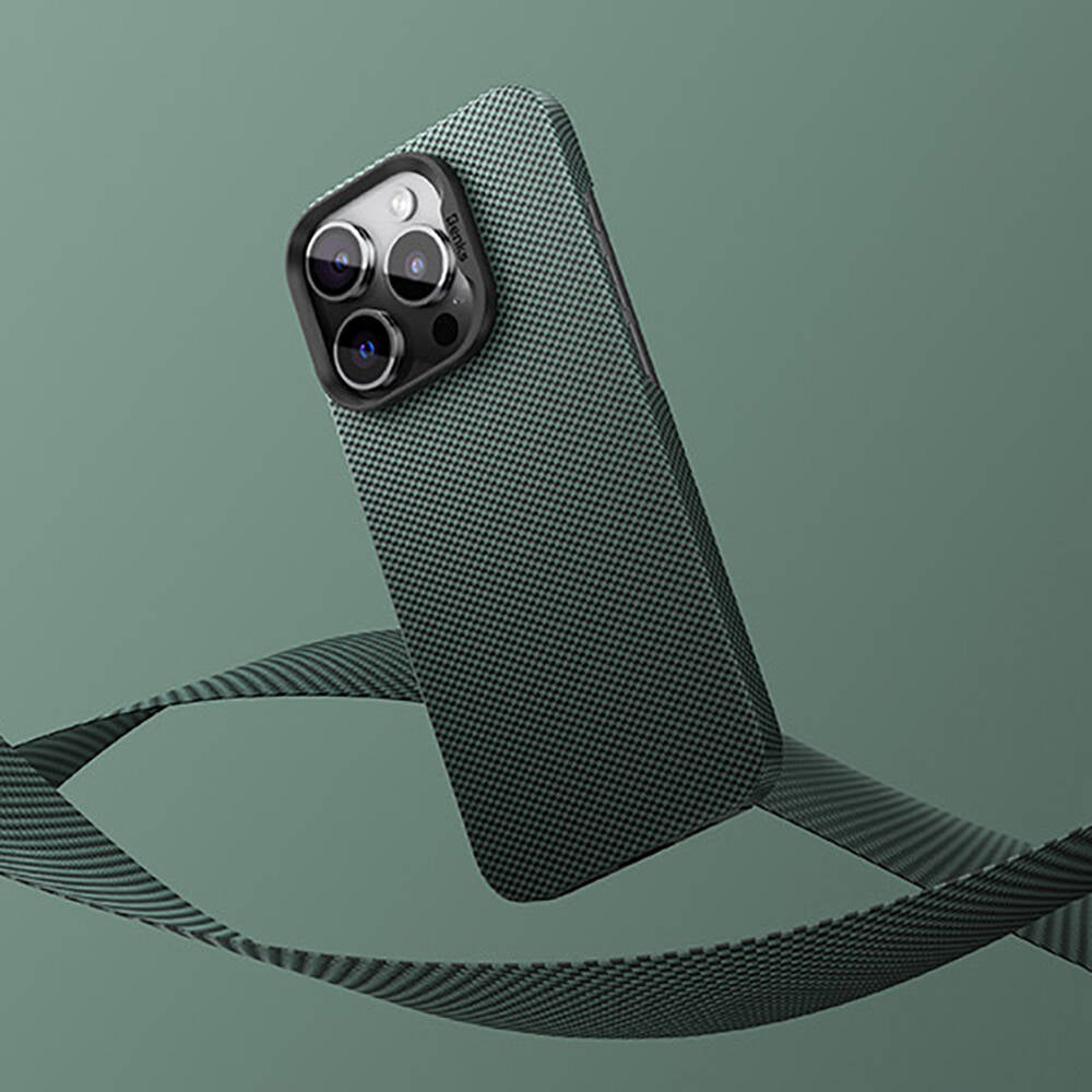 iPhone 15 Pro Max Kılıf M-safe Şarj Özellikli Benks ArmorTint Serisi ArmorAir Kevlar Kılıf