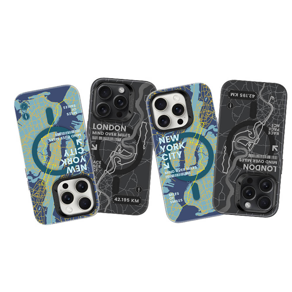 iPhone 15 Pro Max Kılıf M-safe Şarj Özellikli Benks City Serisi Kılıf