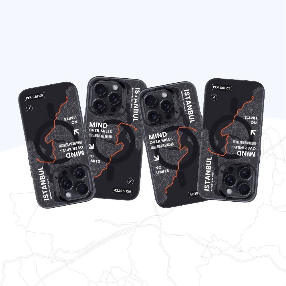 iPhone 15 Pro Max Kılıf M-safe Şarj Özellikli Benks City Serisi Kılıf