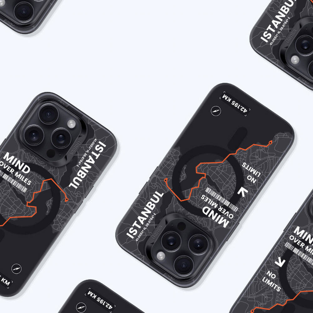 iPhone 15 Pro Max Kılıf M-safe Şarj Özellikli Benks City Serisi Kılıf