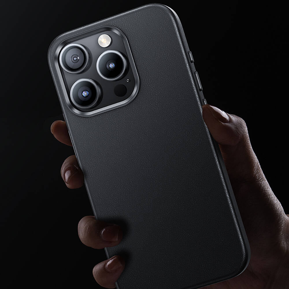 iPhone 15 Pro Max Kılıf M-safe Şarj Özellikli Benks Vintage Leather Kılıf