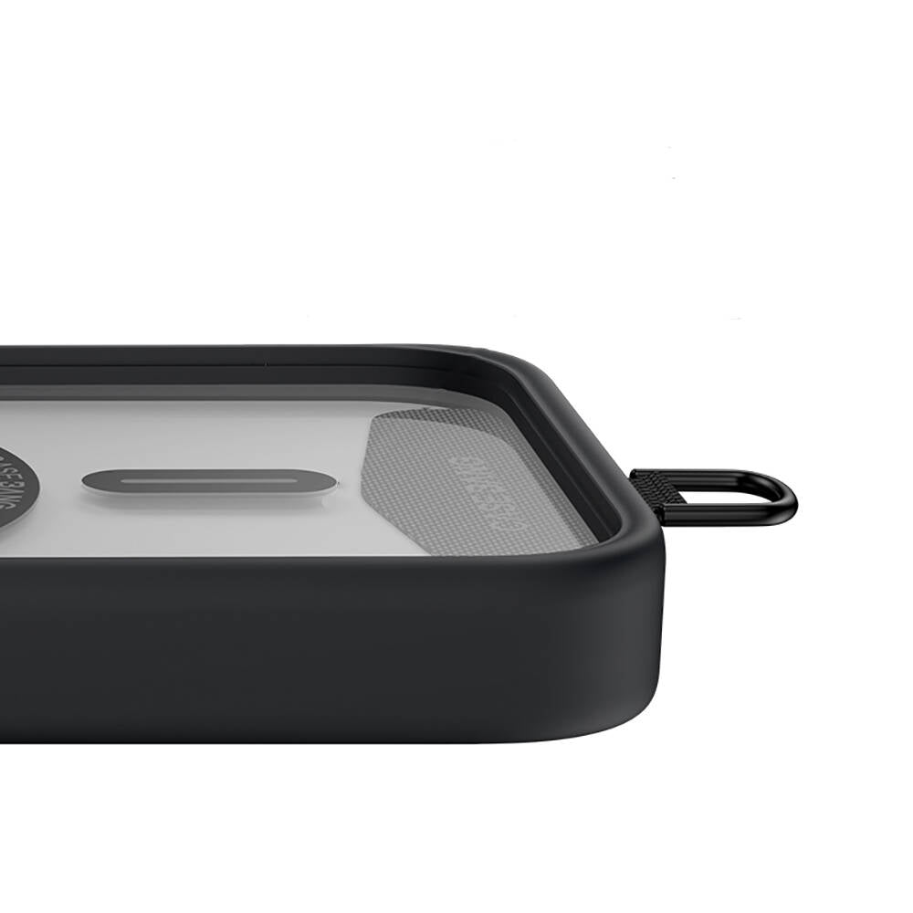 iPhone 15 Pro Max Kılıf M-safe Şarj Özellikli Casebang Body Frame Kılıf