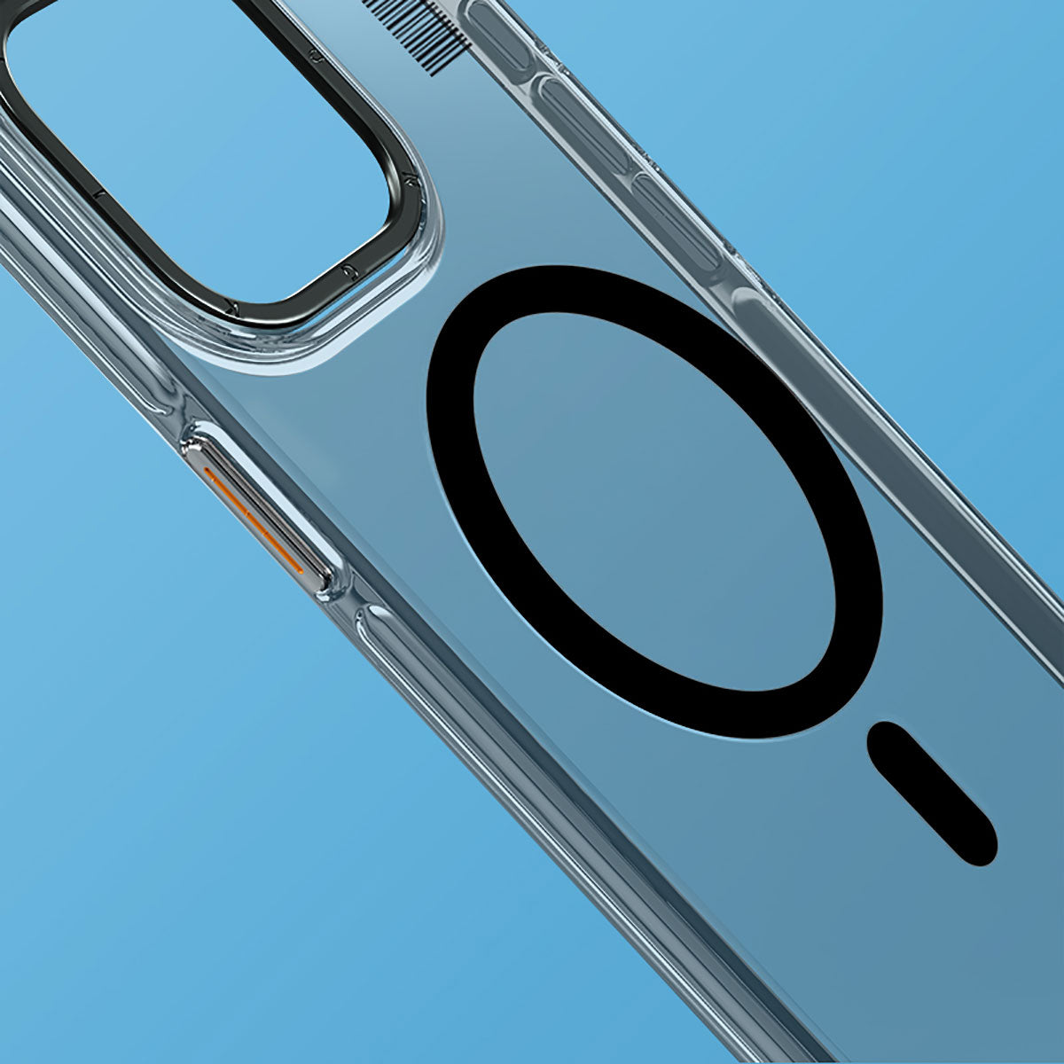 iPhone 15 Pro Max Kılıf M-safe Şarj Özellikli Şeffaf Youngkit Crystal Shield Serisi Kılıf