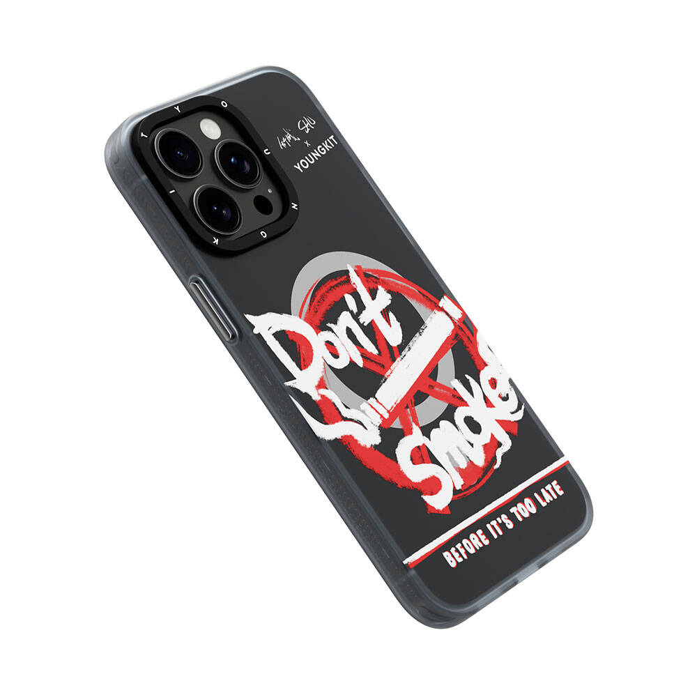 iPhone 15 Pro Max Kılıf M-safe Şarj Özellikli Shu Tasarımlı Youngkit City Serisi Kılıf