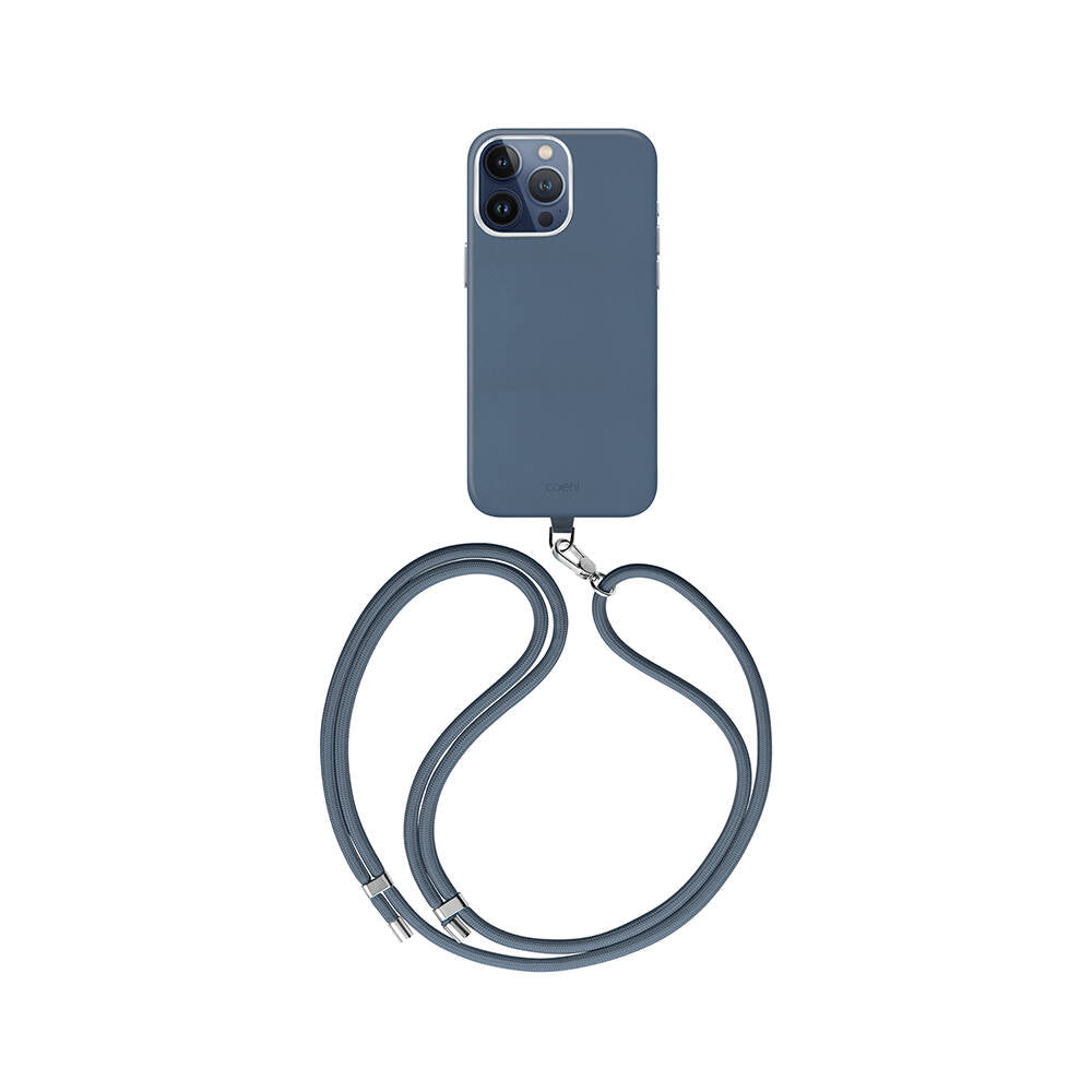 iPhone 15 Pro Max Kılıf M-safe Şarj Özellikli Soft Arka Yüzey Askı İpli Coehl Muse Kılıf