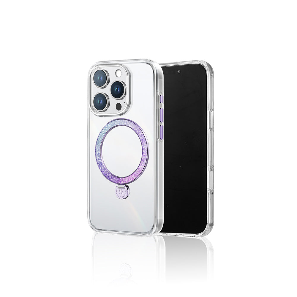 iPhone 15 Pro Max Kılıf M-safe Şarj Özellikli Standlı Pynana Dancing Streamer Serisi Kılıf