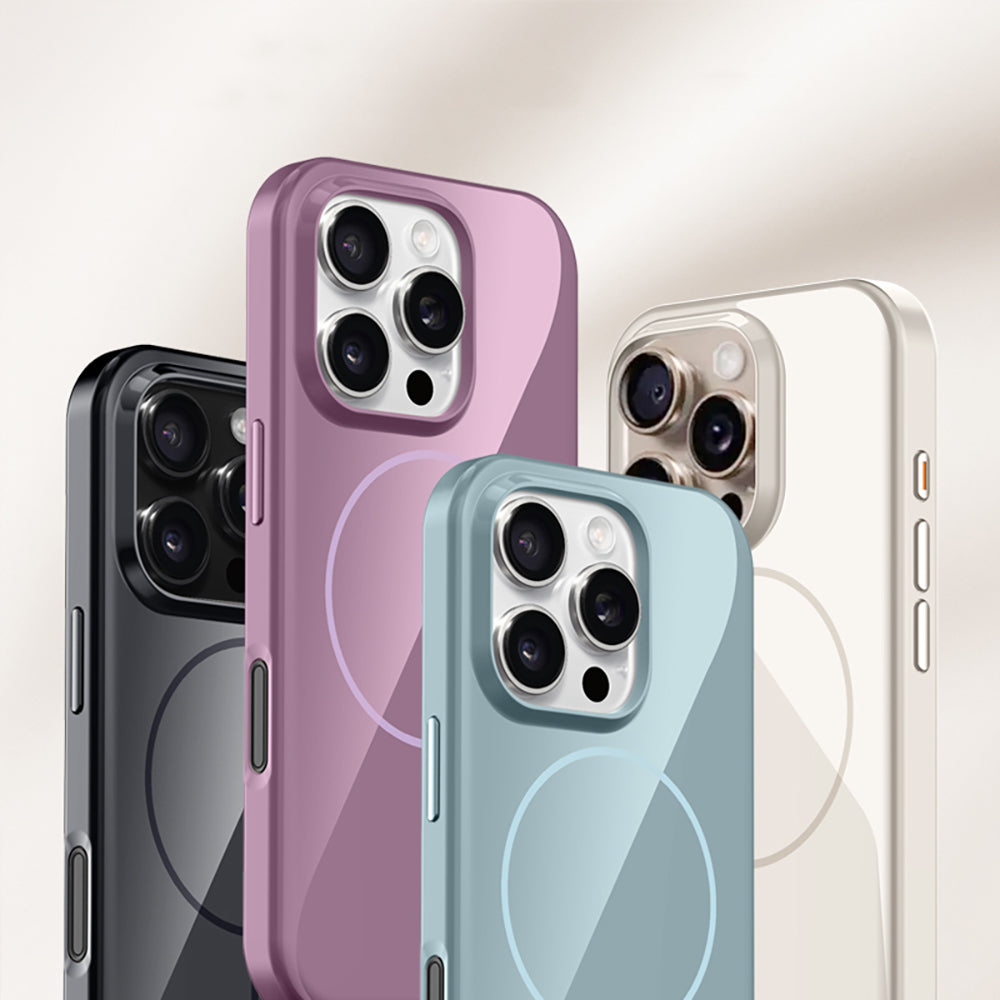 iPhone 15 Pro Max Kılıf M-safe Şarj Özellikli Wlons Frego Kılıf