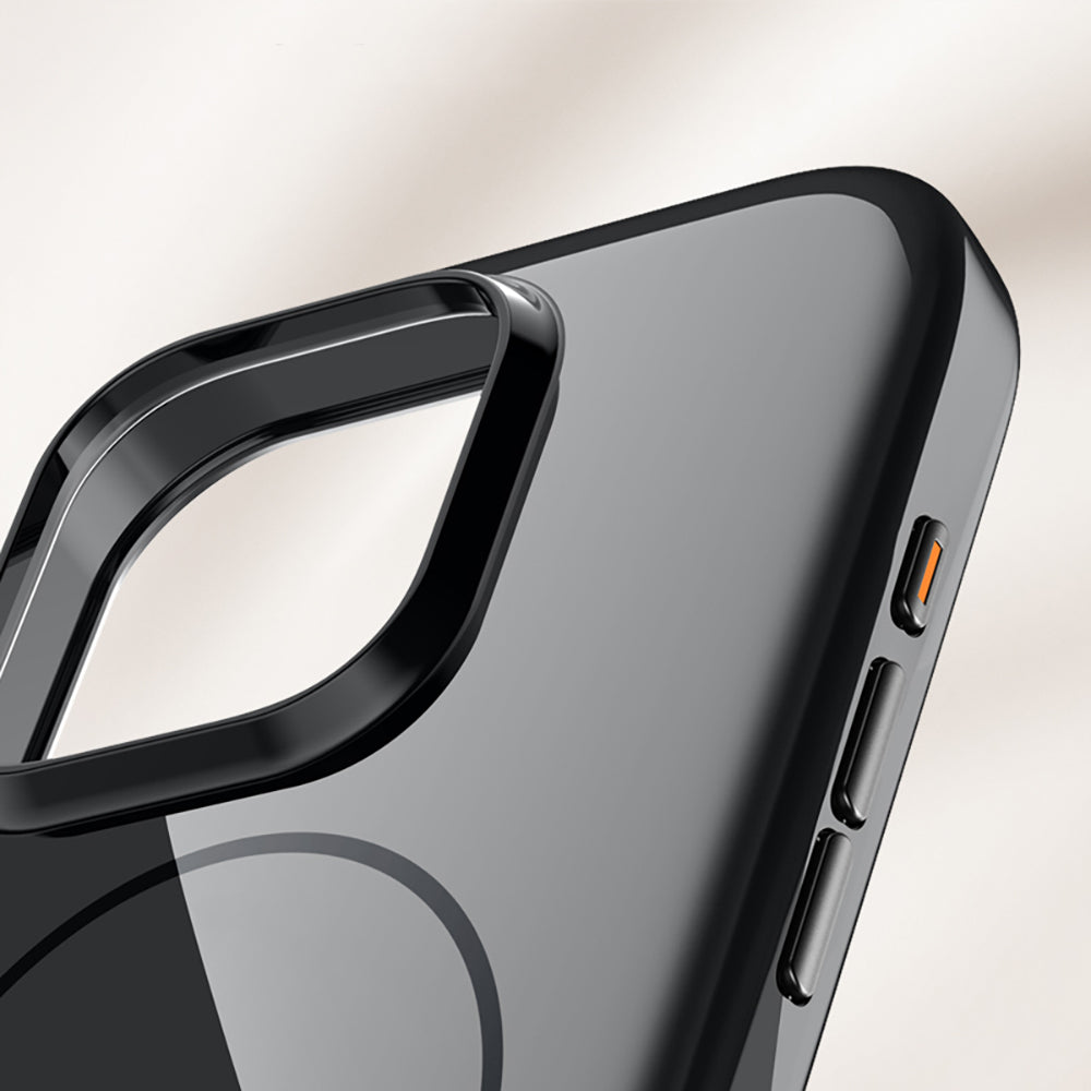 iPhone 15 Pro Max Kılıf M-safe Şarj Özellikli Wlons Frego Kılıf