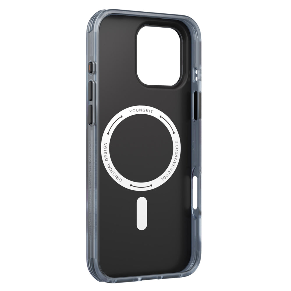 iPhone 15 Pro Max Kılıf M-safe Şarj Özellikli Youngkit Love Serisi Kılıf