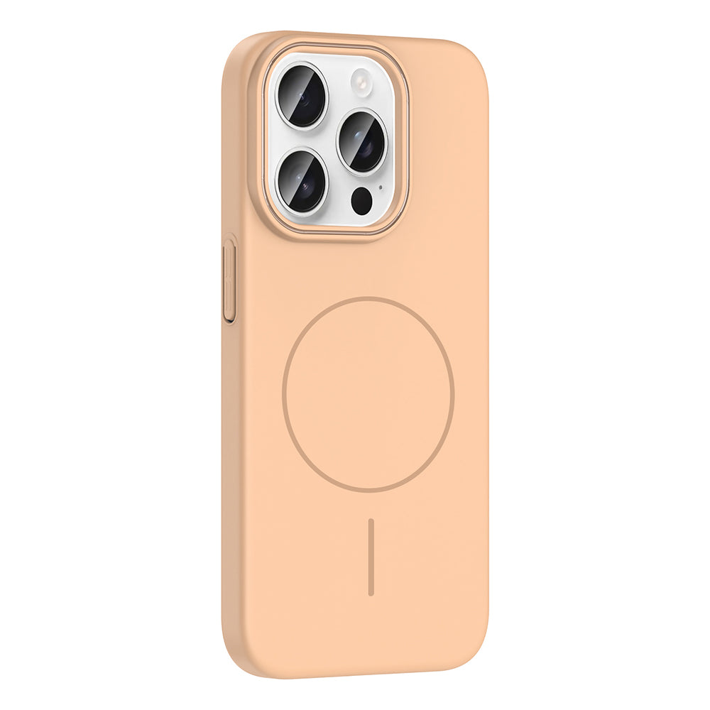 iPhone 15 Pro Max Kılıf M-safe Şarj Özellikli Zore Ruby Sert Kılıf