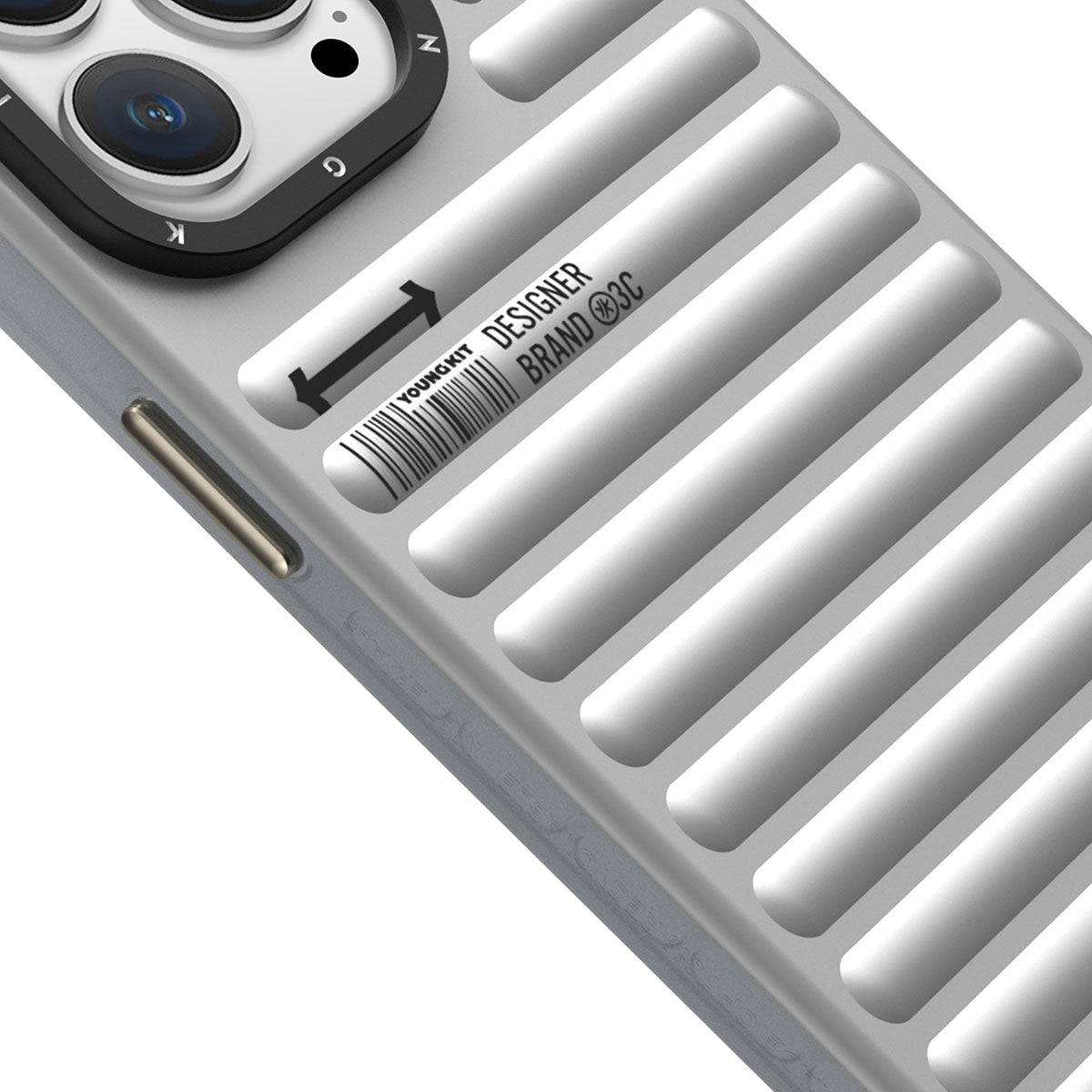 iPhone 15 Pro Max Kılıf Mat Renkli Tasarım YoungKit Original Serisi Kılıf